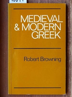 Seller image for Medieval and modern Greek. for sale by Michael Fehlauer - Antiquariat