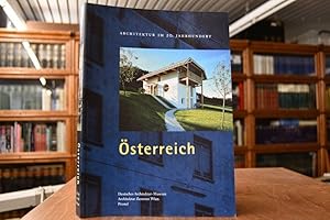 Seller image for Architektur im 20. Jahrhundert. sterreich [Katalogbuch anlsslich der Ausstellung "Architektur im 20. Jahrhundert: sterreich" im Deutschen Architektur-Museum, Frankfurt am Main (14. Oktober 1995 - 14. Januar 1996) und im Architektur-Zentrum Wien (1997)]. for sale by Gppinger Antiquariat