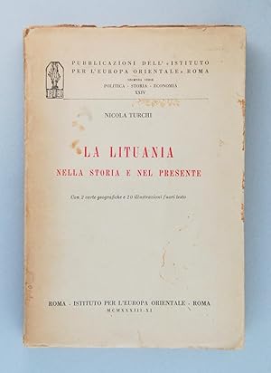 Seller image for La Lituania nella storia e nel presente for sale by FABRISLIBRIS