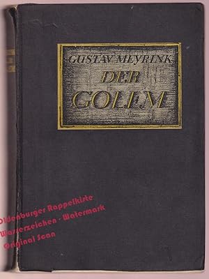 Der Golem (1915) - Meyrink, Gustav