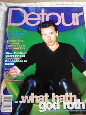 Image du vendeur pour Detour [Magazine]; April 1995; Tim Roth on Cover [Periodical] mis en vente par The Librarian's Books