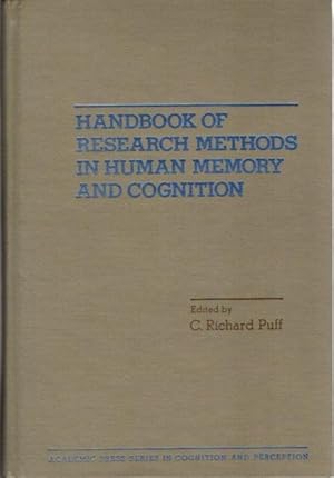 HANDBOOK OF RESEARCH METHODS IN HUMAN MEMORY AND COGNITION