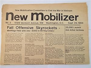 Seller image for New Mobilizer (No. 2 - September 25, 1969): New Mobilization Committee to End the War in Vietnam (Newspaper) for sale by Bloomsbury Books
