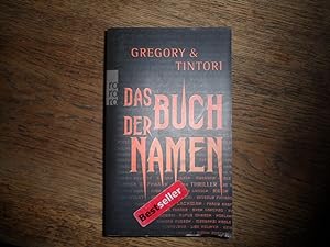 Seller image for Das Buch der Namen. Thriller. for sale by Antiquariat Floeder