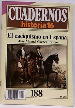 Immagine del venditore per Cuadernos Historia 16. 188. El Caciquismo En Espaa venduto da SalvaLibros