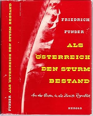 Als Österreich den Sturm bestand. Aus der Ersten in die Zweite Republik.