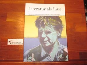 Bild des Verkufers fr Literatur als Lust : Begegnungen zwischen Poesie und Wissenschaft ; Festschrift fr Thomas Anz zum 60. Geburtstag. hrsg. von Lutz Hagestedt / Reihe Theorie und Praxis der Interpretation ; Bd. 6 zum Verkauf von Antiquariat im Kaiserviertel | Wimbauer Buchversand