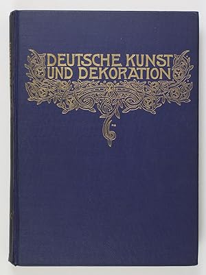 Bild des Verkufers fr Deutsche Kunst und Dekoration - Illustrierte Monatshefte. Band XLIX: Oktober 1921 - Mrz 1922 zum Verkauf von Buchkanzlei