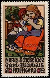 Seller image for Reklamemarke Noris Schokolade for sale by Veikkos
