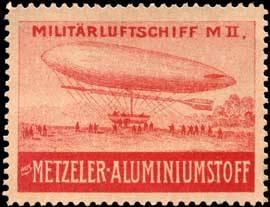 Reklamemarke Militärluftschiff M II