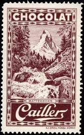 Bild des Verkufers fr Reklamemarke Matterhorn zum Verkauf von Veikkos