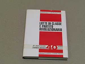 Bild des Verkufers fr LOTTE DI CLASSE E PARTITO RIVOLUZIONARIO zum Verkauf von Amarcord libri