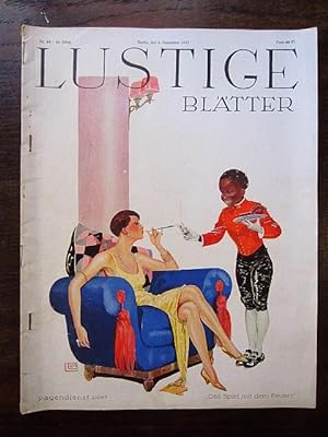 Seller image for Lustige Blätter Nr. 49 40. Jahrgang 6. Dezember 1925 for sale by Rudi Euchler Buchhandlung & Antiquariat