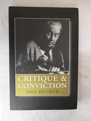 Seller image for CRITIQUE AND CONVICTION for sale by GREENSLEEVES BOOKS