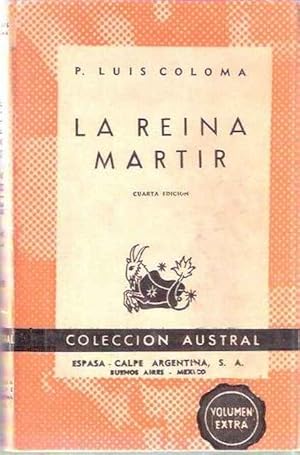 Seller image for La reina mrtir for sale by SOSTIENE PEREIRA