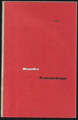 Immagine del venditore per Il misantropo A cura di Benedetto Marzullo venduto da Libreria Tara