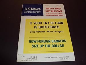 US News World Report June 14 1971 Why U.S. Must Stay In Europe