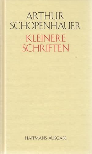 Kleinere Schriften.