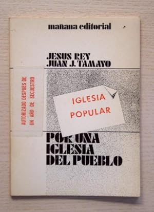 Immagine del venditore per POR UNA IGLESIA DEL PUEBLO venduto da MINTAKA Libros