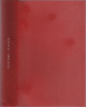Seller image for Italien: Genius und Geschichte. Leonardo Olschki. Autoris., vom Verf. durchges. bers. von Adolph Drucker for sale by Schrmann und Kiewning GbR