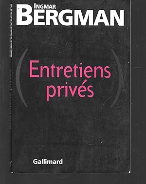 Seller image for entretiens prives for sale by Thomas Savage, Bookseller