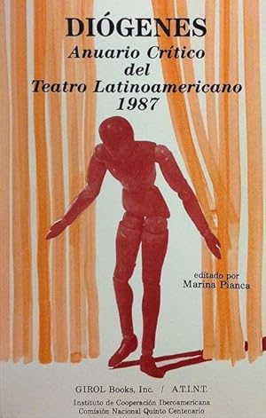 Seller image for Digenes: Anuario crtico del teatro latinoamericano 1987. for sale by Girol Books Inc.