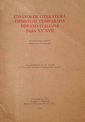 Seller image for Ensayos de literatura espiritual comparada hispano-italiana (Siglos XV-XVII). for sale by Girol Books Inc.