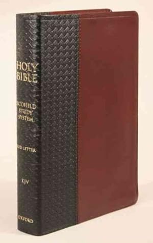 Imagen del vendedor de Scofield Study Bible III : King James Version Black And Burgundy Bonded Leather Basketweave Index a la venta por GreatBookPrices