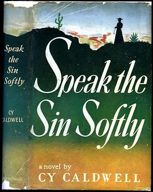 Imagen del vendedor de Speak the Sin Softly a la venta por Little Stour Books PBFA Member