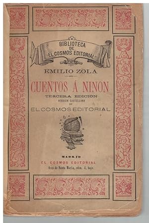 Image du vendeur pour Cuentos a Ninon (Biblioteca de El Cosmos Editorial, tercera edicion) mis en vente par Librera Dilogo