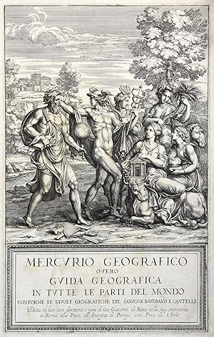 Bild des Verkufers fr Kupferstich- Karte, aus "Mercurio Geografico" bei G.G. Rossi, "Mercvrio Geographico .". zum Verkauf von Antiquariat Clemens Paulusch GmbH