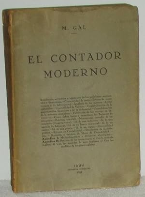 Imagen del vendedor de El contador moderno a la venta por Los libros del Abuelo