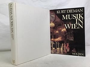 Bild des Verkufers fr Musik in Wien. Kurt Dieman. 48 S. Farbbilder photogr. von Erich Lessing zum Verkauf von Antiquariat Bler