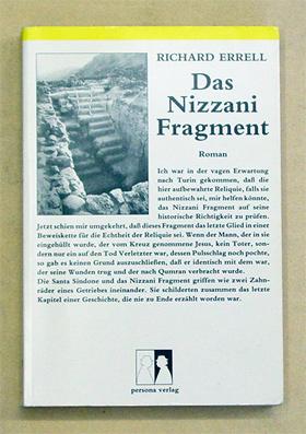 Bild des Verkufers fr Das Nizzani Fragment. Roman. zum Verkauf von antiquariat peter petrej - Bibliopolium AG