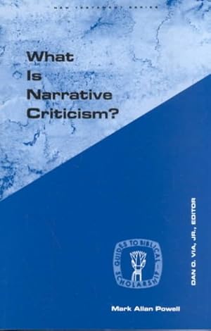 Immagine del venditore per What Is Narrative Criticism venduto da GreatBookPrices