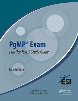 Imagen del vendedor de PgMP Exam Practice Test a la venta por GreatBookPrices