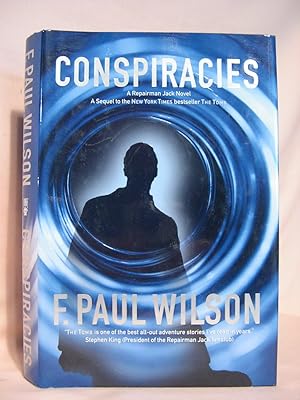 Seller image for CONSPIRACIES; A REPAIRMAN JACK NOVEL for sale by Robert Gavora, Fine & Rare Books, ABAA