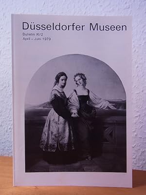 Image du vendeur pour Bulletin Dsseldorfer Museen. Ausgabe XI/2, April - Juni 1979 mis en vente par Antiquariat Weber