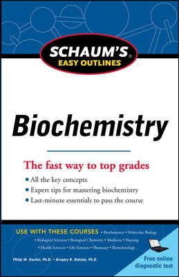 Imagen del vendedor de Schaum's Easy Outlines: Biochemistry a la venta por GreatBookPrices