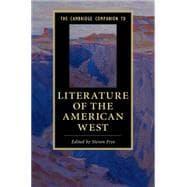 Seller image for The Cambridge Companion to Literature of the American West for sale by eCampus