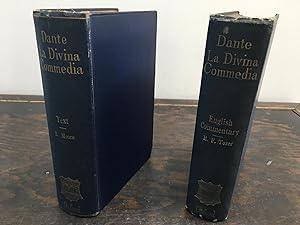 Bild des Verkufers fr La Divina Commedia Di Dante Alighieri Nuovamente Riveduta Nel Testo Dal Dr. E. Moore, Con Indice Dei Nomi Propri Compilato Da Paget Toynbee WITH An English Commentary on Dante's Divina Commedia By the Rev. H. F. Tozer zum Verkauf von Hugh Hardinge Books