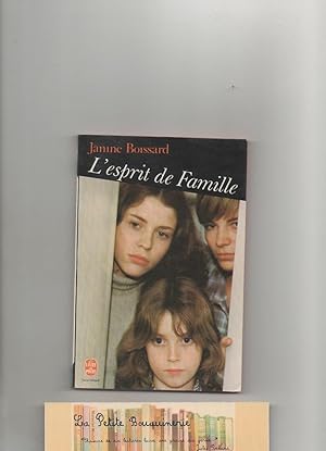 Bild des Verkufers fr L'esprit de famille zum Verkauf von La Petite Bouquinerie