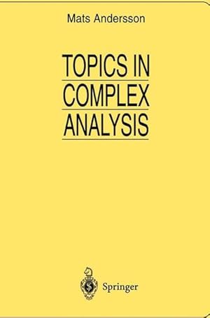 Topics in Complex Analysis.