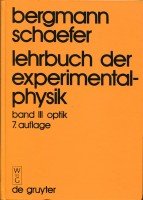 Bild des Verkufers fr Lehrbuch der Experimentalphysik Band III Optik 7. Auflage zum Verkauf von PlanetderBuecher