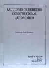 Seller image for Lecciones de Derecho Constitucional Autonmico for sale by AG Library