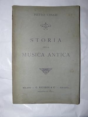 Storia della musica antica