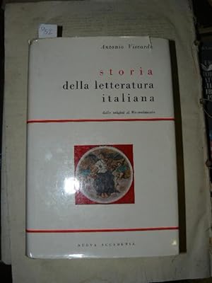 Storia della letteratura italiana dalle origini al rinascimento