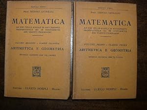 Matematica ad uso delle scuole di aviamento. Aritmetica e geometria.