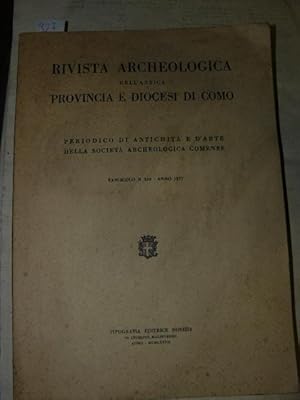 Rivista archeologica dell'antica provincia e diocesi di Como. Periodico di antichità e d'arte del...