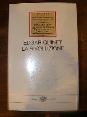 La rivoluzione. Introduzione e traduzione di Alessandro Galante Garrone.